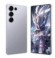 Smartphone 5G CDMA S25 Ultra 2025 Double SIM Processeur Quad Core 120Hz Batterie 7000mAh Charge Rapide 108MP