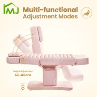 Table de massage en cuir PU, lit de beauté électrique pour salon, lit de spa facial, lit de luxe pour esthéticienne, lits pour extensions de cils