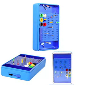 Scatola di <span class=keywords><strong>Endo</strong></span> dentale in alluminio con righello grande Volume manuale di alimentazione File Burs Gutta posacristallo - Product Image 4