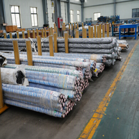 Barre chromée dure par induction CK45 SEA1045 S45C, tige chromée pour les entreprises de réparation de vérins hydrauliques