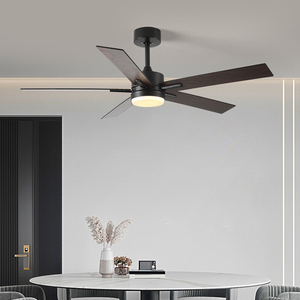 42inch 52inch trong nhà phòng khách phòng ngủ điều khiển từ xa giá rẻ ván ép 3 màu LED quạt trần với ánh sáng - Product Image 4