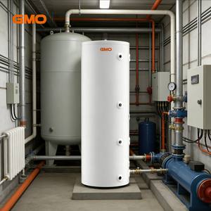 Tanque de Amortiguación de Gran Capacidad de 400L 500L para Calefacción, Acero/Acero Inoxidable Opcional - Product Image 4