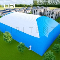 Grande tente gonflable de Structure de Membrane de Sport de dôme d'air pour le jeu de Sport