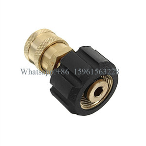 Un ensemble M22 Fil Connecteur de <span class=keywords><strong>Lance</strong></span> de Mousse et <span class=keywords><strong>Nettoyeur</strong></span> <span class=keywords><strong>Haute</strong></span> <span class=keywords><strong>Pression</strong></span> à Dégagement Rapide - Product Image 4