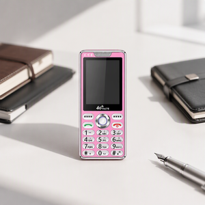 Téléphone <span class=keywords><strong>portable</strong></span> 4G VoLTE OEM avec écran de 2,4 pouces, téléphone mobile <span class=keywords><strong>senior</strong></span>, double SIM, clavier à gros boutons, clavier à <span class=keywords><strong>touches</strong></span> cristallines, lumière haute intensité - Product Image 5