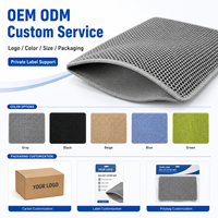 Tappetino per Lettiera Gatti a Doppio Strato in EVA, Impermeabile e Antiscivolo, Facile da Pulire, Accessori per Lettiera