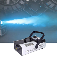 Showtime 1500W Machine à brouillard RVB 3 en 1 Led brumisateur équipement d'effet de scène fumée de pulvérisation pour fête Disco DJ mariage