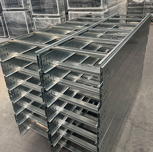 Plateau de câblage en acier de type cheminée, galvanisé, ignifuge, anticorrosion, peinture, revêtement en zinc à chaud, capacité de charge 200 kg - Product Image 4