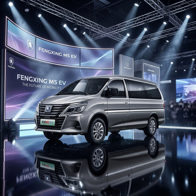 EEC Mini Electric Cargo Van EV M5 Lithium Battery 105 Km/h 101-200 km Range for Commercial Use