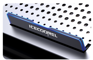 Oem trò chơi má<span class=keywords><strong>y</strong></span> nghe nhạc mát nóng bán hợp kim nhôm má<span class=keywords><strong>y</strong></span> tính xách tay làm mát Pad người hâm mộ lớn 8 cấp độ điều chỉnh chiều cao Má<span class=keywords><strong>y</strong></span> tính xách tay 8 cấp - Product Image 3