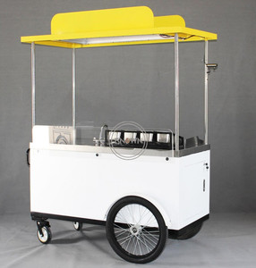 Chariot à hot-dogs d'extérieur, <span class=keywords><strong>vélo</strong></span> cargo, chariot alimentaire mobile de dernière génération, tricycle électrique multifonctionnel - Product Image 3