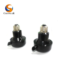 E26/27 Auto Day Night Sensor Fotocélula Bombilla Material de PC para Street & Garden Lighting Tornillo Estilo Portalámparas y Bases