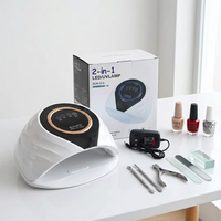 Lampe à ongles UV/LED sans fil Sunkin 66 pièces 268W haute puissance, design professionnel portable, séchage rapide, logo personnalisé pour salon et domicile
