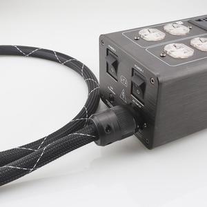 P102无氧铜音频视频电源线欧美标准HIFI发热放大器光盘播放器音频机线聚氯乙烯 - Product Image 4