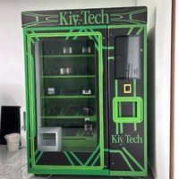 Distributeur automatique intelligent à écran large, 24h/24, avec manipulateur d'axe XY pour la vente de nourriture et de boissons, SDK inclus