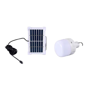 Rechargeable High Quality Portable Outdoor Camping 10w Powerful Lighting Hanging Solar Led Solar Bulb - Product Image 2