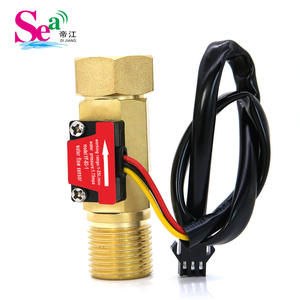 Débitmètre à turbine YF-B3-1 avec capteur de détection de débit d'eau en cuivre à filetage externe à 4 points, effet Hall, pièces de chauffe-eau - Product Image 4