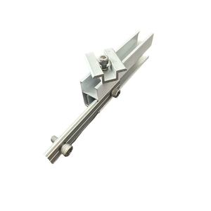 Có thể điều chỉnh năng lượng mặt trời kim loại mái gắn cấu trúc năng lượng mặt trời bảng điều khiển mái gắn kết năng lượng mặt trời đường sắt - Product Image 3