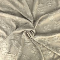 Grosir Pabrik Kain Chiffon Poliester 100% Ice Silk Cut-Out (Berat Sedang)-Kain Chiffon Polos untuk Gaun & Rok Anak Perempuan