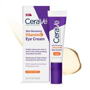 Crema de Ojos Renovadora con Vitamina C, Ácido Hialurónico, Ceramidas y Cafeína para Ojeras, Hinchazón e Hidratación - Product Image 2