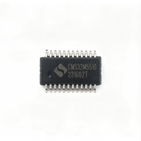 Microcontrôleur ARM Cortex M0 Core CMS32M5510S024, 32 Ko de mémoire Flash, SSOP24, contrôle moteur MCU pour ventilateur et pompe BLDC
