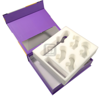 Boîte d'emballage personnalisée pour jeu de sexe pour adulte Boîte magnétique avec fenêtre à insérer en EVA