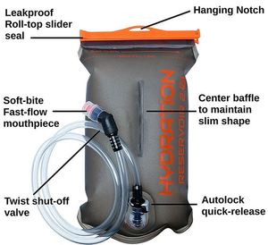 Outdoor Tpu <b>Collapsible</b> Drinking <b>Water</b> <b>Bottle</b> Foldable <b>Water</b> Bladder - Product Image 3