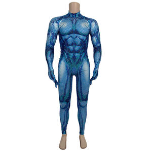 ชุดจั๊มสูทผู้ชายประดับเพชร ชุดเทศกาล ชุดฮาโลวีน ชุดแสดงกล้ามเนื้อ ชุดแสดงละคร ชุดรอมเปอร์ผู้ชาย ชุดบอดี้สูทผ้าสแปนเด็กซ์ ชุดเซ็กซี่สำหรับผู้ชายบนเวที - Product Image 5