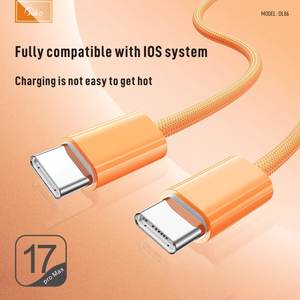 สายชาร์จเร็ว <span class=keywords><strong>JOKO</strong></span> DL86 60W แบบ Type-C (วัสดุ PVC) รุ่นใหม่ - Product Image 4