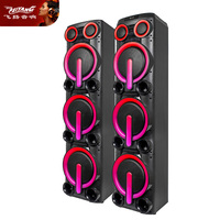 FG310-01 Deluxe 2.0 aigus puissants haut-parleurs de fête de tour de 10 pouces TWS Bluetooth musique chicanes scène extérieure boîte de son sans fil
