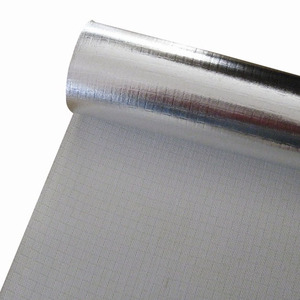 Wholesale <strong>High</strong> <strong>Temperature</strong> Light Weight Aluminium Foil Glass Heat Resistant Materials Thermal <strong>Insulation</strong> Cloth - Product Image 1