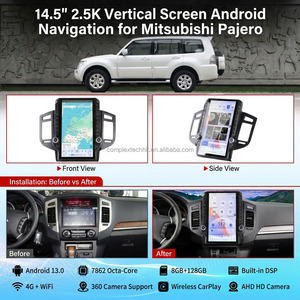 14.5" Tesla Style Vertical Screen Android 2.5K HD CarPlay Multimedia Radio For Mitsubishi Pajero V73 V93 V97 2007-2020 - Product Image 4