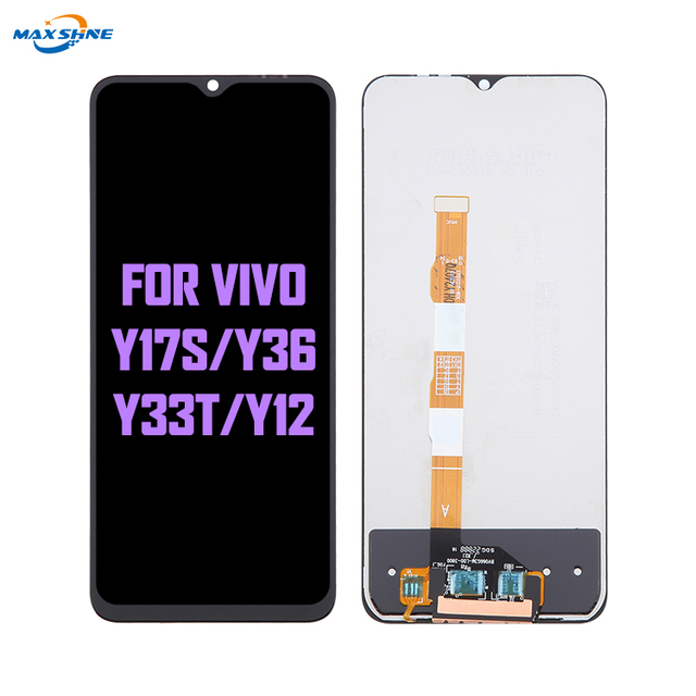 High Quality Mobile Phone Replacement LCD Screen Panel Displays for Vivo Y17S Y36 Y12 2023 Touch Screen Digitizer Wholesaler