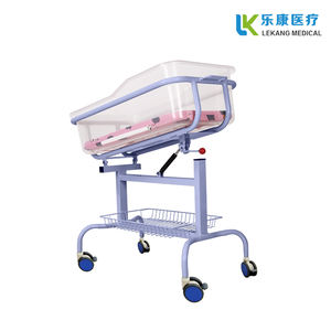 토사방지 디자인의 사일런트 휠과 수납 선반이 있는 스틸 헤비 듀티 유아 수송 카트-산후조리와 충족 - Product Image 6