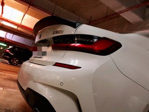 Alerón Trasero Tipo V de Fibra de Carbono Adhesivo para <span class=keywords><strong>BMW</strong></span> Serie 3 G20 Sedán NUEVO 330i - Product Image 4
