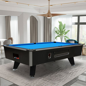 Coin-operated <strong>Pool</strong> <strong>Table</strong> Black Eight Snooker Standard 7ft Eco-Friendly Lightweight Commercial Game Room Family Party Hall - Product Image 5