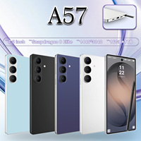 Nouveau Téléphone 5G A57 Jeunesse Écran AMOLED 7,3 Pouces 120Hz Batterie 8000mAh Appareil Photo IA 108MP 16 Go RAM 1 To Stockage Double SIM+TF Déverrouillage Facial Gaming Version Globale