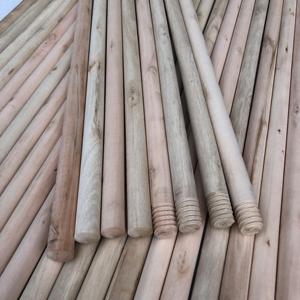 Mango de Escoba de Madera Pulida Natural Cabo Madera 1,20 Mts Palo De Escoba Escobillon Con Rosca para Limpieza del Hogar - Product Image 4