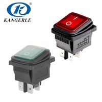 Interrupteur à bascule miniature étanche 16A 250V AC SPST 12V IP65 intelligent T85 pour température, 2 broches pour KCD2-11F