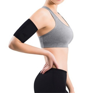 Tondeuses à bras pour femmes Manchon de compression pour sauna en néoprène Bandes anti-transpiration pour sauna Sport d'entraînement - Product Image 3