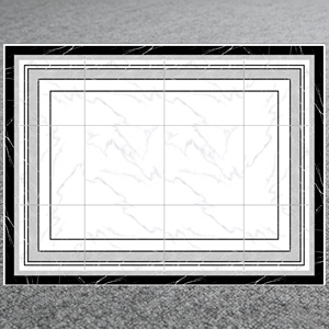 Carreaux de sol en porcelaine effet <span class=keywords><strong>tapis</strong></span> royal moderne 800x800, les plus vendus, pour salon et salle à manger de luxe nord-américain, finition émaillée - Product Image 4