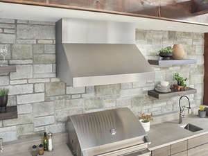 เครื่องดูดควันกลางแจ้งสำหรับใช้ในครัว,เครื่องดูดควันช่องระบาย BBQ ทำจากสเตนเลสสตีลใช้งานหนักสำหรับร้านค้า - Product Image 2