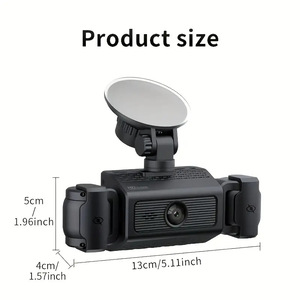 2025 Mới Giá nhà máy bán buôn Dashcam 1080P WIFI 4 ống kính Xe DVR ban đầu bảng điều khiển máy ảnh lái xe ghi Dash Cam hộp đen - Product Image 6