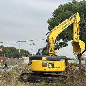 Excavatrice Komatsu PC128 d'occasion de 13 tonnes, modèle 200-240, avec pompe et moteur, inspection vidéo fournie, en stock - Product Image 2