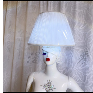 Chapeau Lampe Lumineux, Lampe de Table en Forme de Chapeau, Accessoire de Scène Nouveauté pour Boîte de Nuit, Halloween, Fête, Événement Cosplay - Product Image 3