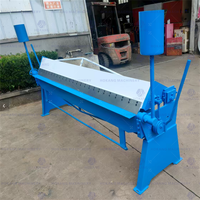 Cintreuse de tôle manuelle contrôlée Construction-applicable Machine de pliage de tôle de l'industrie agricole Utilisé État Aluminium Nouveau