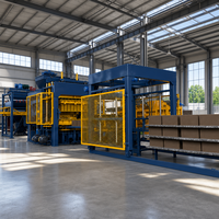 Machine à fabriquer des blocs de béton entièrement automatique AccioMaster QT15-15, haute capacité, pour la Malaisie