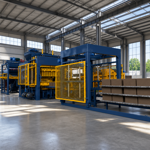 Machine à fabriquer des blocs de <span class=keywords><strong>béton</strong></span> entièrement automatique AccioMaster QT15-15, haute capacité, pour la Malaisie - Product Image 3