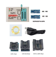 Programmeur EZP2023 USB SPI haute vitesse avec prise en charge de l'adaptateur de puce Sop16-Dip8 Sop8 24 25 26 93 95 EEPROM 25 Flash Bios Chip Ezp2019