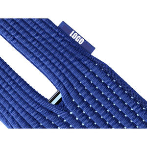 Neuerscheinung für iPhone Tasche Tblue Langer Riemen 3D-Gestrickte Saphir-Schwarze Handtasche Individuelles Logo für iPhone Tasche - Product Image 2